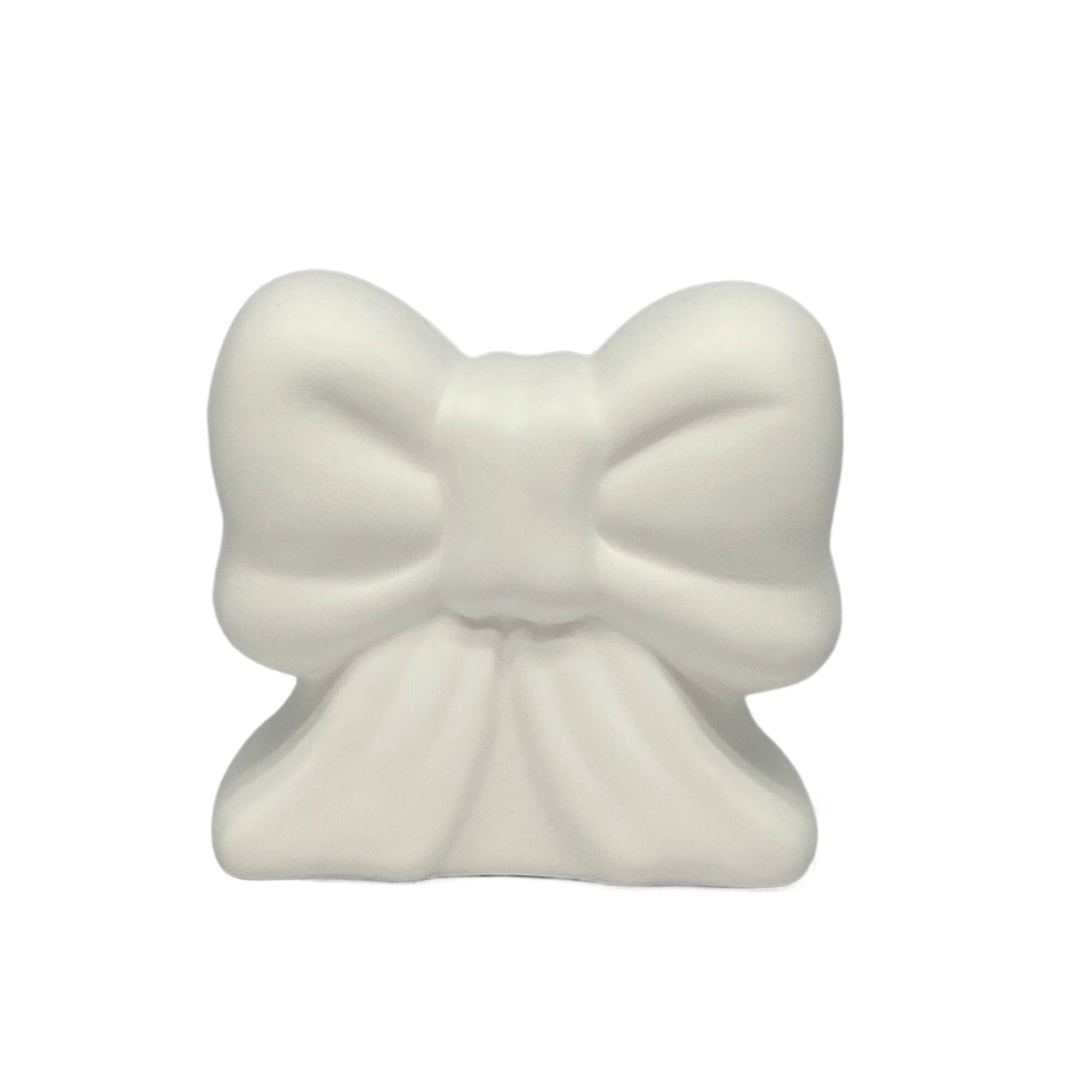6" DIY Ceramic Bow Figurine by Make Market®